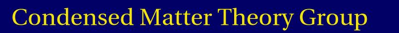 Condensed Matter Theory Group